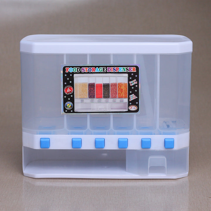 Multi-Grid Food Storage Dispenser – Smart, Space-Saving Organization