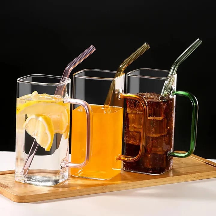 Elegant Drink ware  – Glass Tumbler, Coffee Mug & Coffee Cup