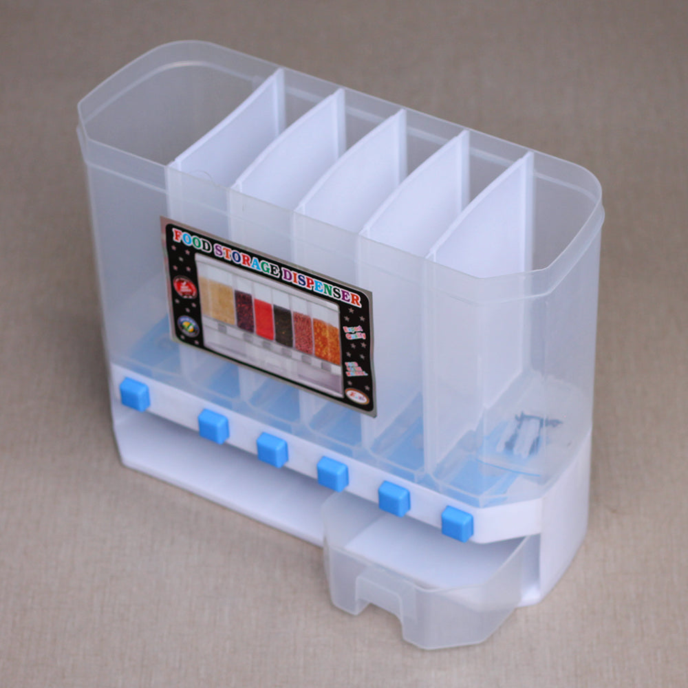 Multi-Grid Food Storage Dispenser – Smart, Space-Saving Organization